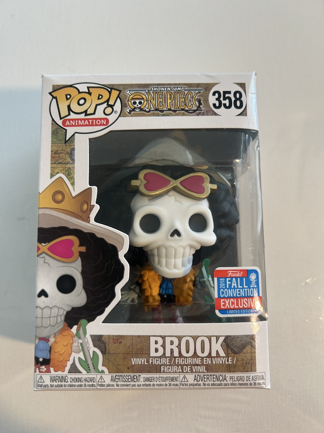 Funko Pop! One Piece Brook #358 - Fall Convention Exclusive