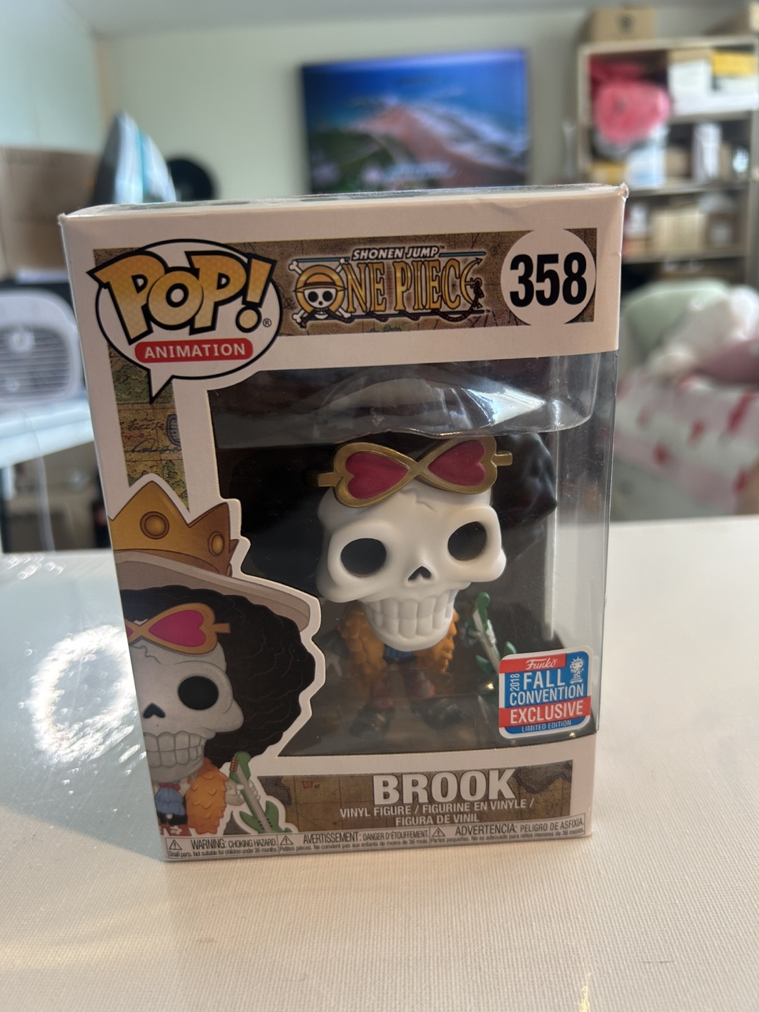 Funko Pop! One Piece Brook #358 - Fall Convention Exclusive - photo 2