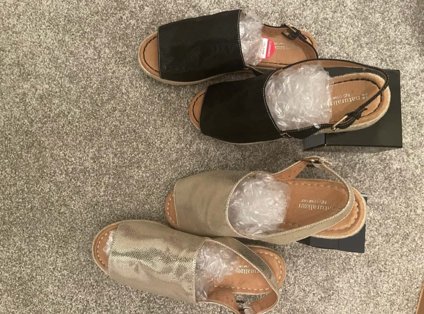 FREE GIFT+NEW and UNWORN Naturalizer Espadrille Sandals, Size 10 image indicator(4)