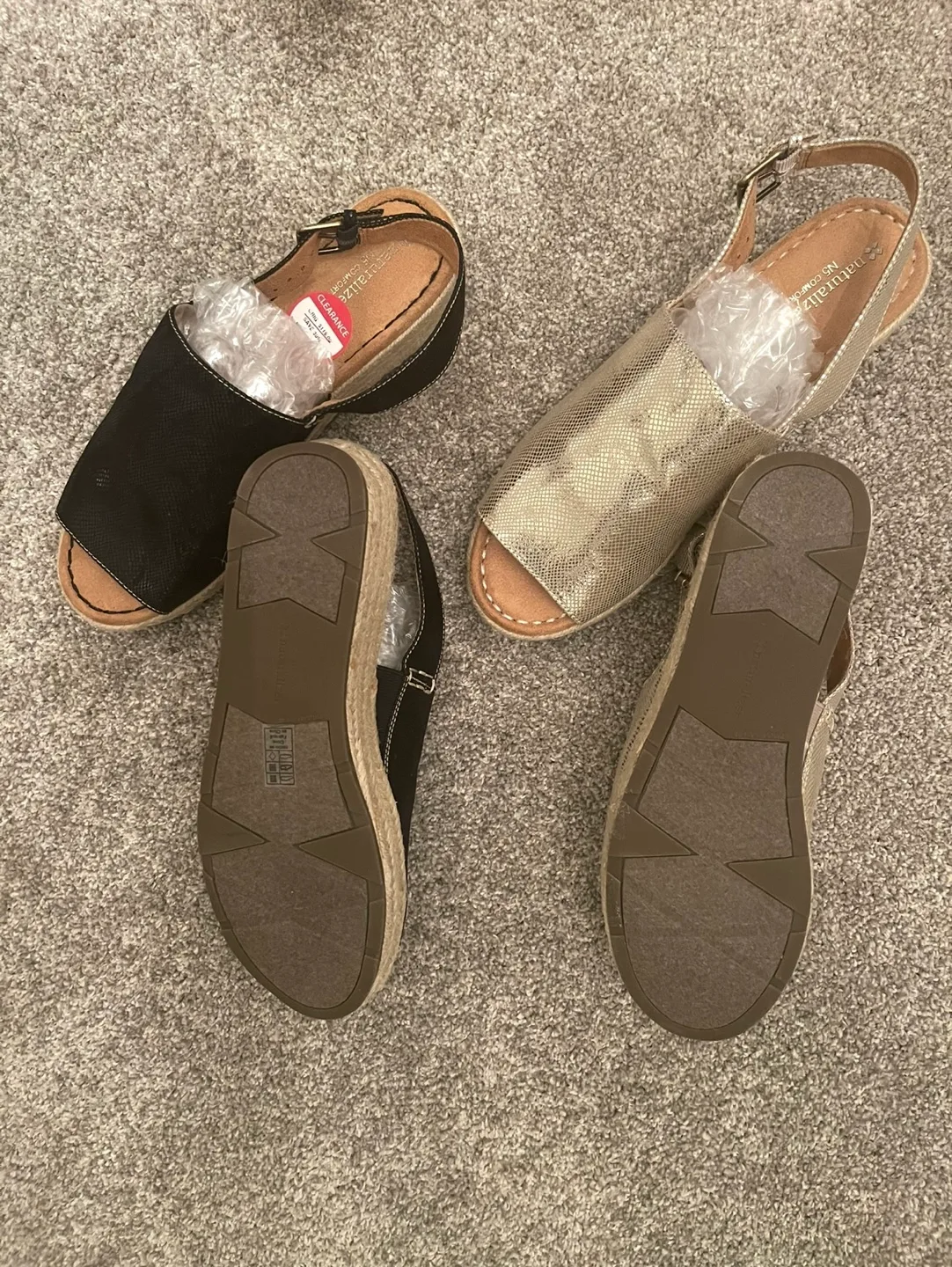 FREE GIFT+NEW and UNWORN Naturalizer Espadrille Sandals, Size 10 image indicator(6)