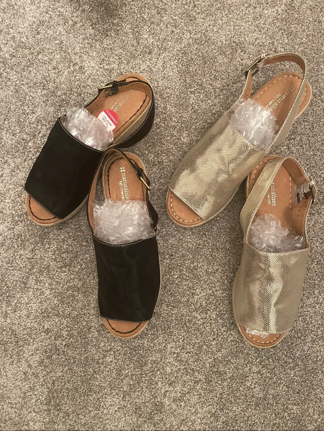 FREE GIFT+NEW and UNWORN Naturalizer Espadrille Sandals, Size 10 image indicator(7)