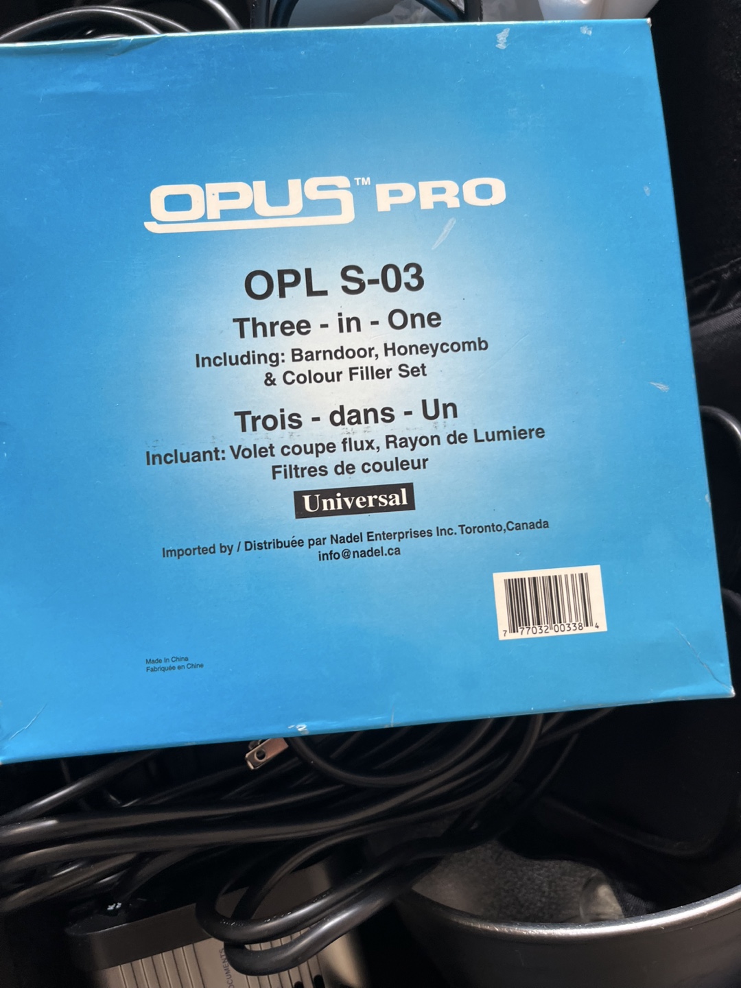 Opus Pro OPL S-03 Three-in-One Lighting Kit - photo 4