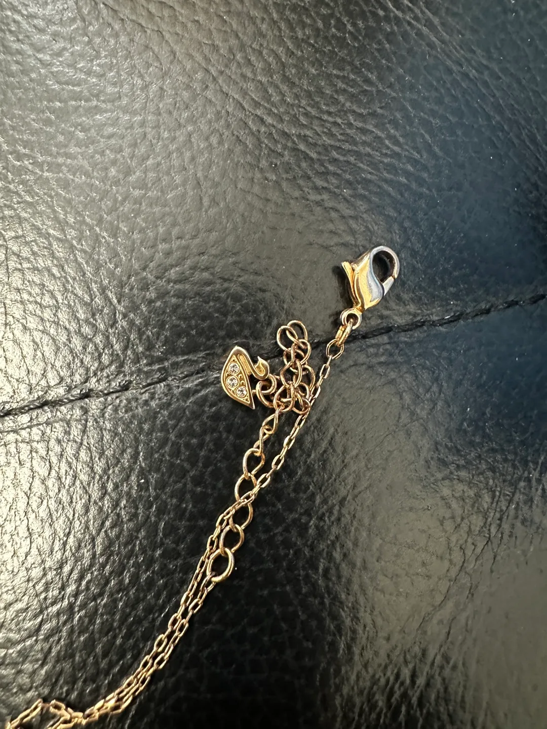 Heart & Infinity Gold Tone Necklace image indicator(3)