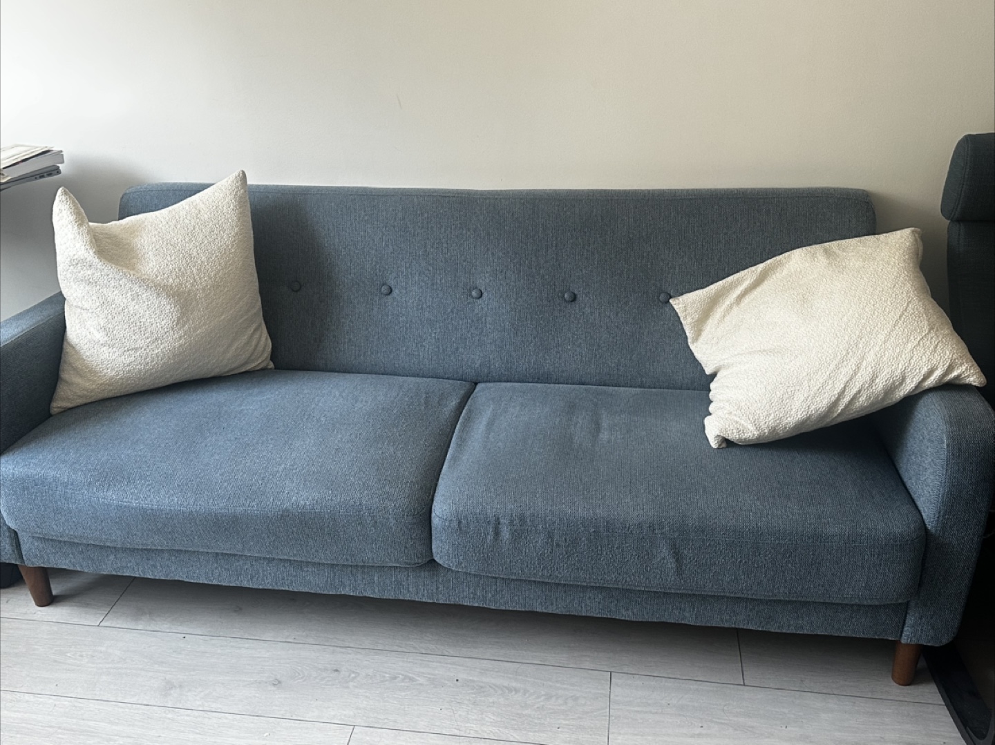 Mellow Blue Sofa - 73" Wide
