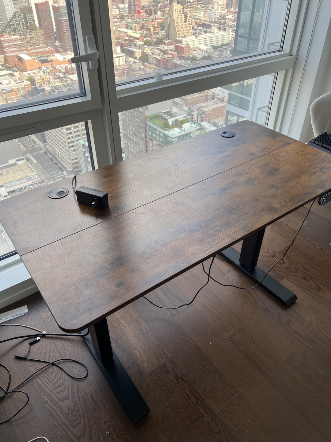 Adjustable Height Standing Desk 48'' W X 24'' D