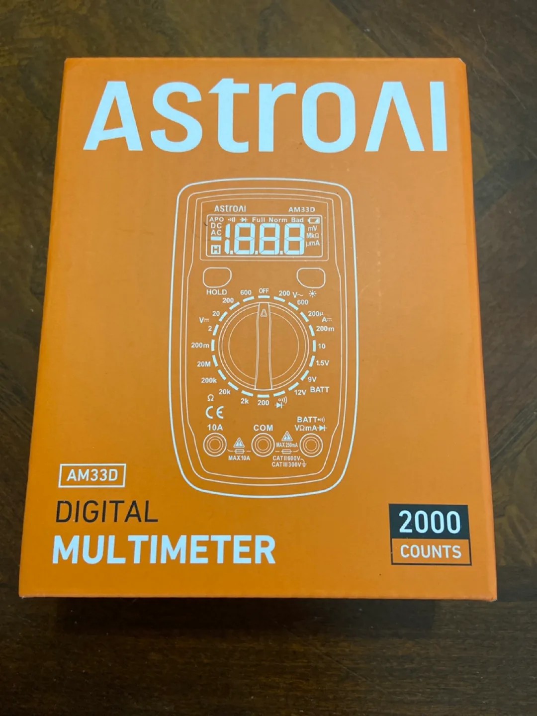 AstroAI AM33D Digital Multimeter - New thumbnail