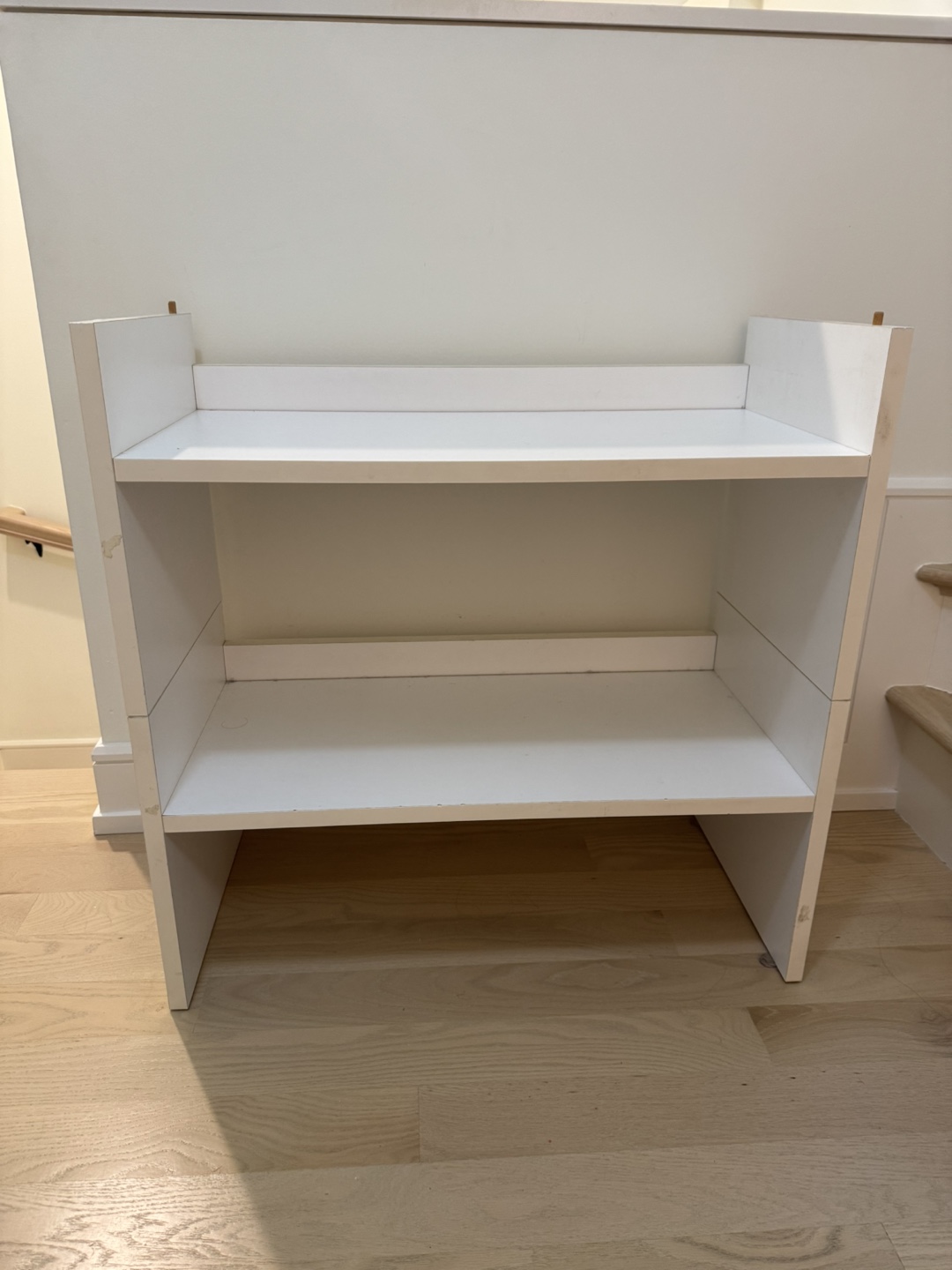 White Shelf Unit - photo 2