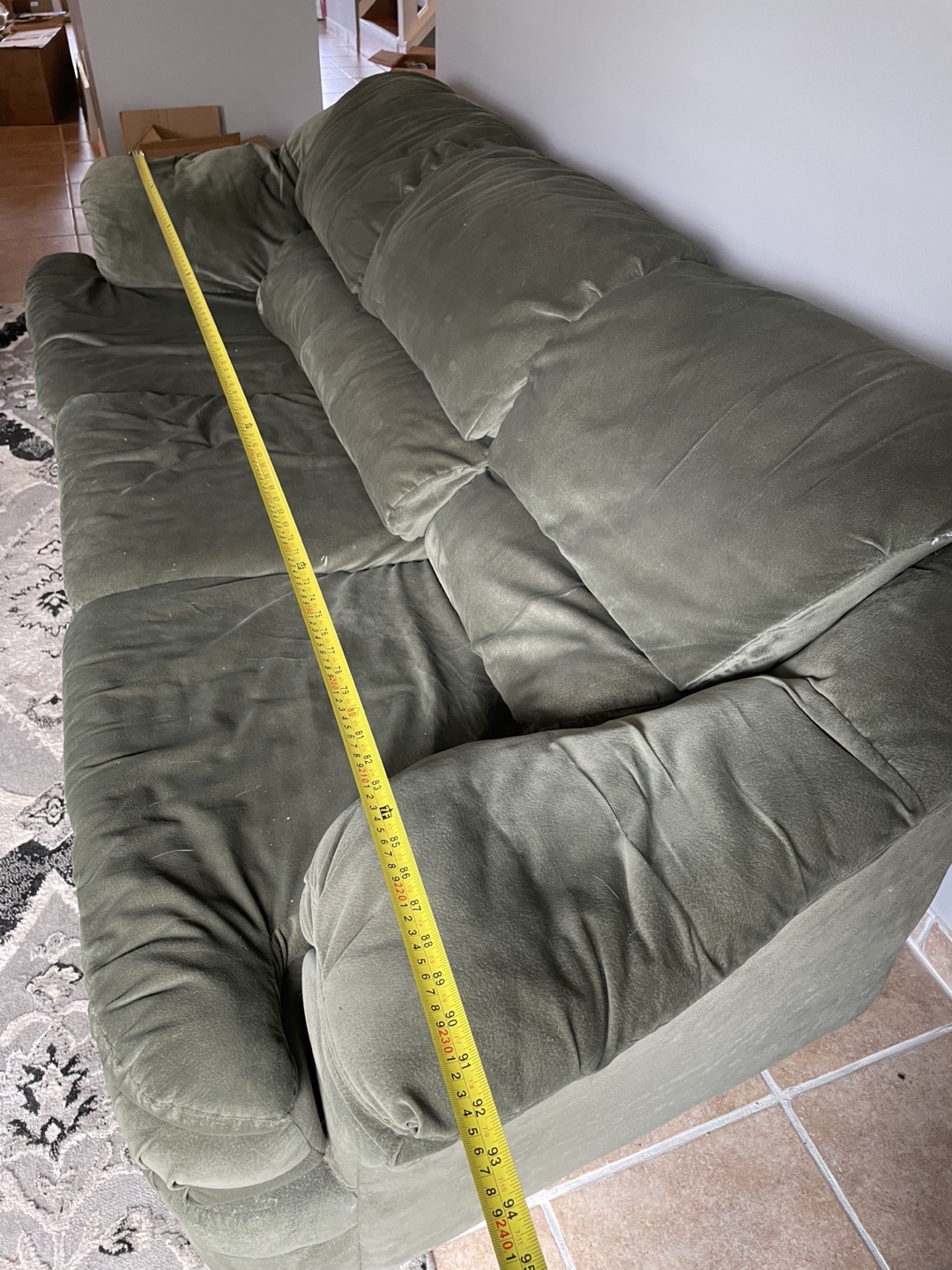 FREE Green Sofa - photo 3