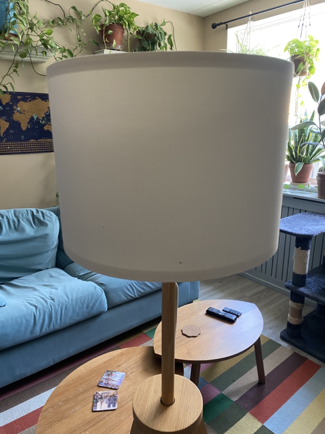 IKEA LAUTERS Floor Lamp, Ash/White - photo 2