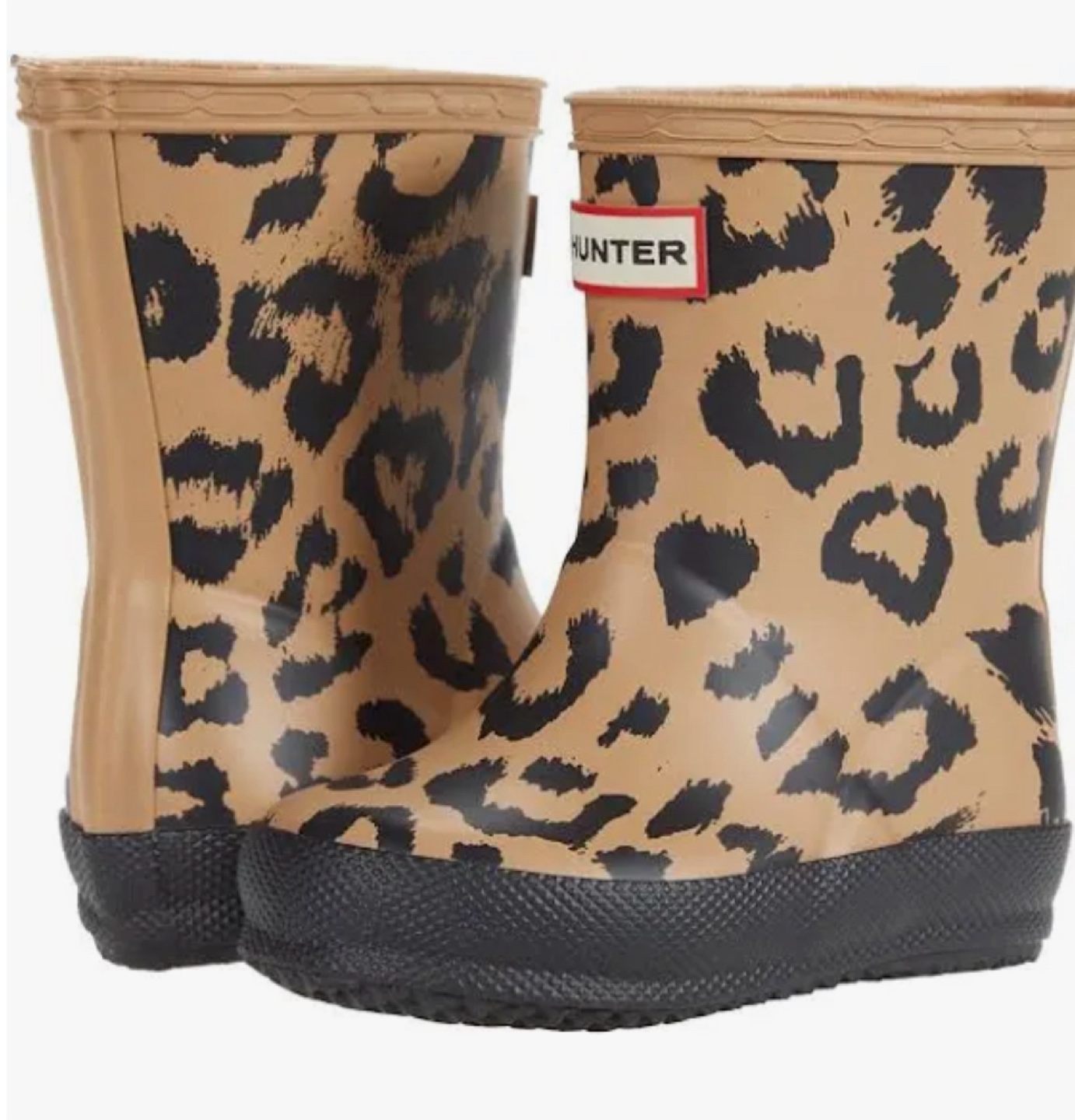 Hunter Kids Leopard Print Rain Boots - Size 29 eu - photo 3