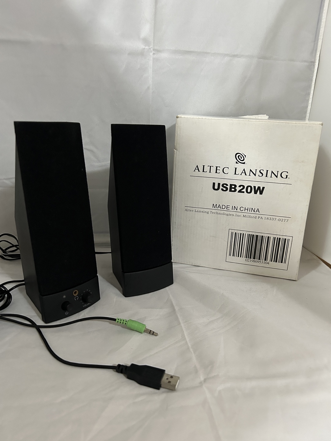 Altec Lansing USB20W Speakers with Box - photo 2