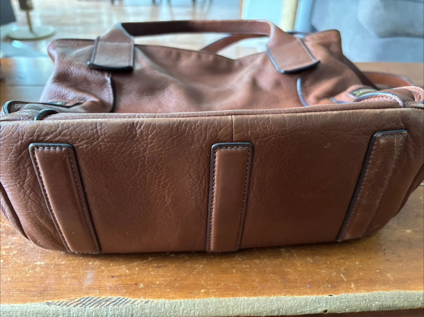 Fossil Brown Leather Handbag image indicator(3)