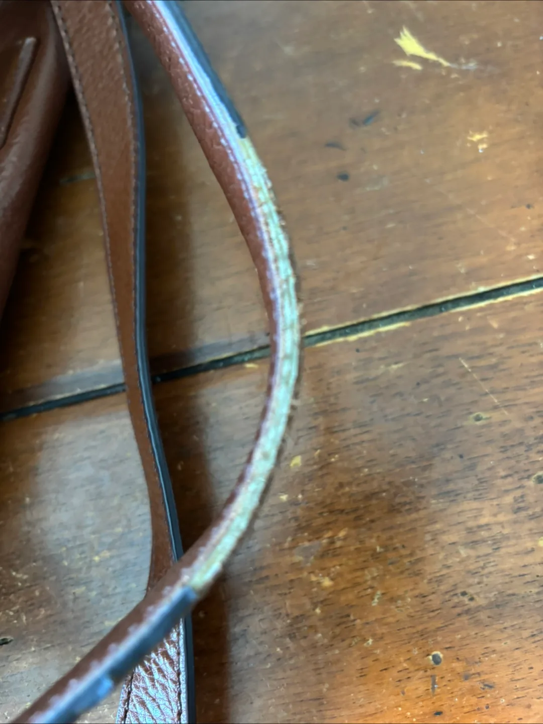 Fossil Brown Leather Handbag image indicator(8)