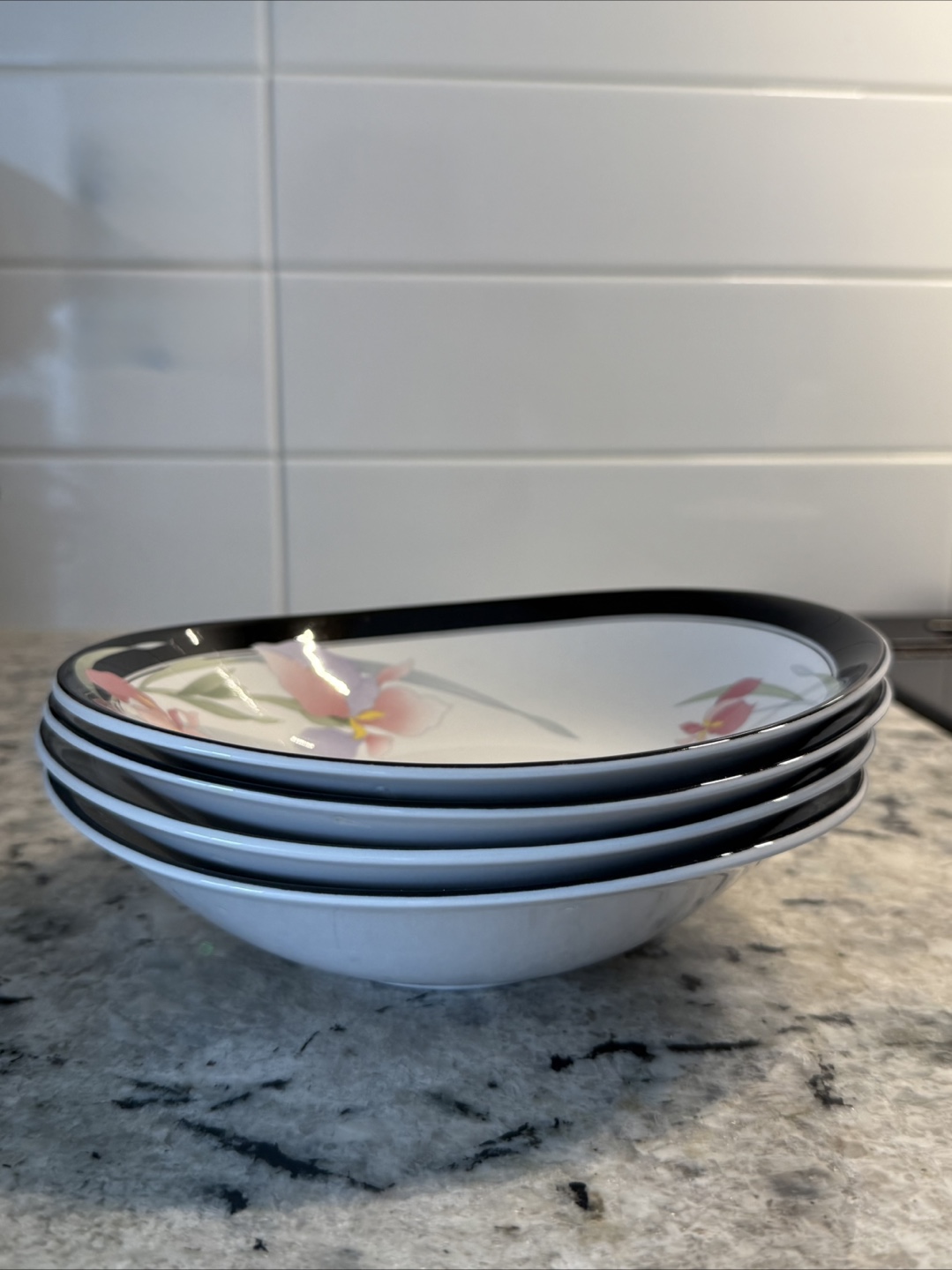 Sango Quadrille Bowls (Set of 4)