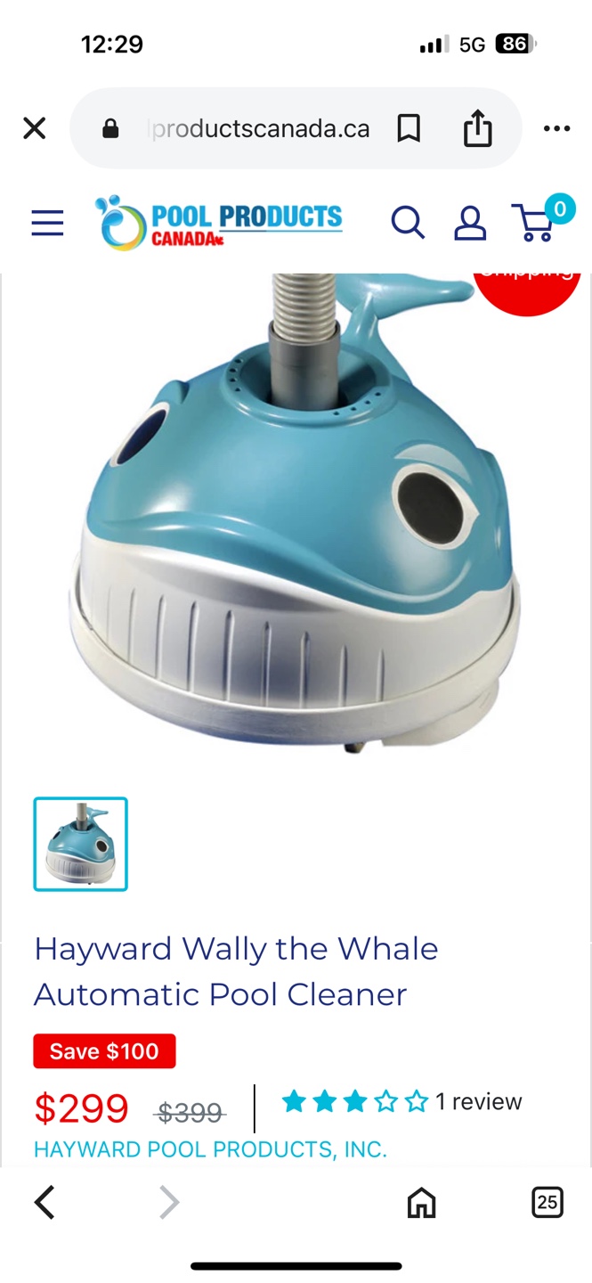 Hayward Wally the Whale Automatic Pool Cleaner