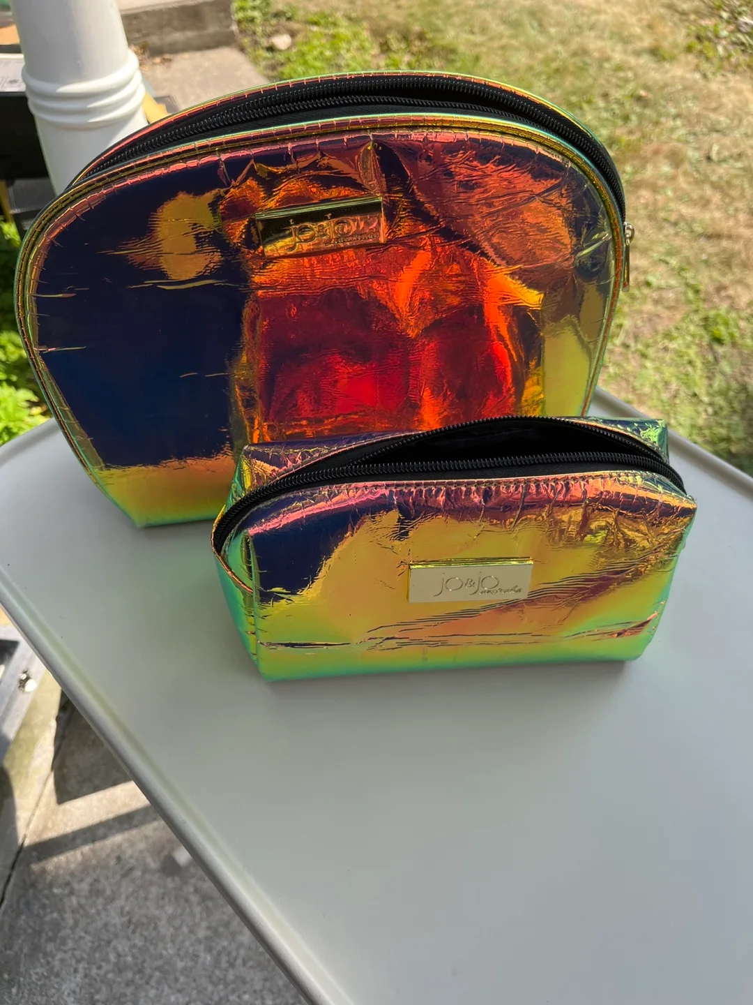Jo & Jo Holographic Makeup Bag Set thumbnail