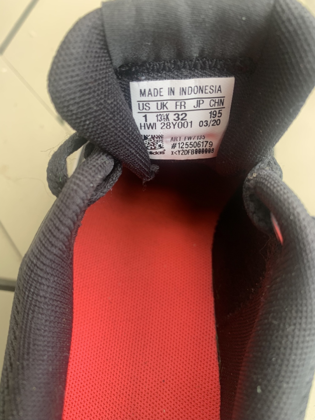 Adidas Lite Racer Kids' Sneakers - Size 1Y - photo 3