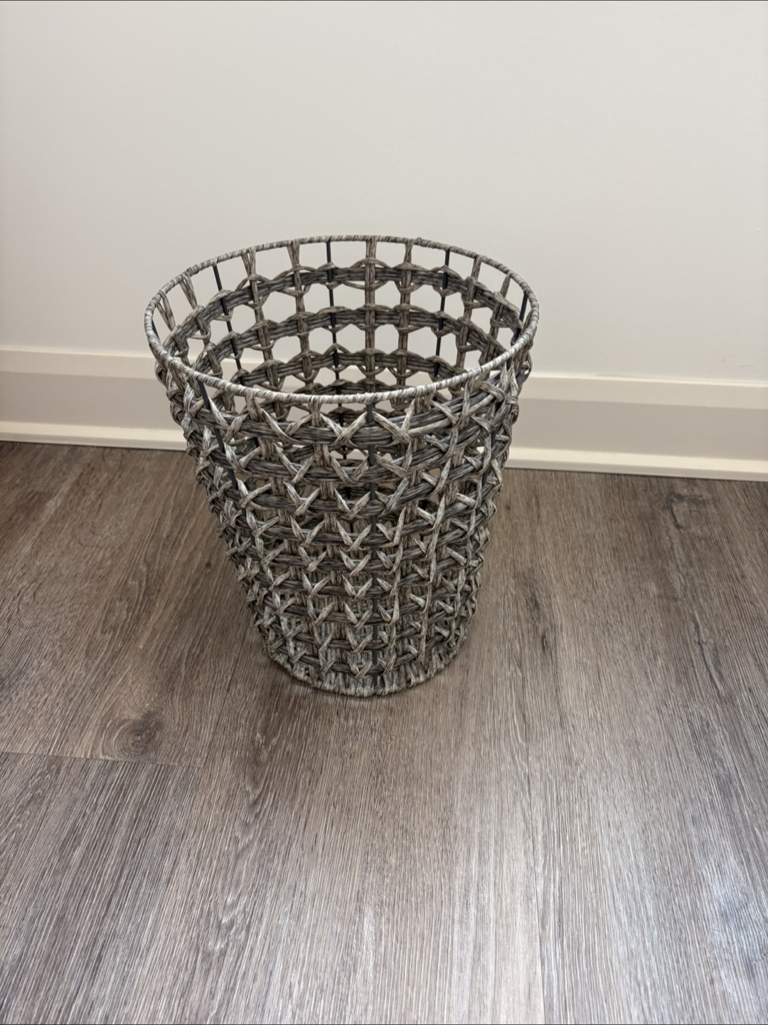 Grey Woven Basket