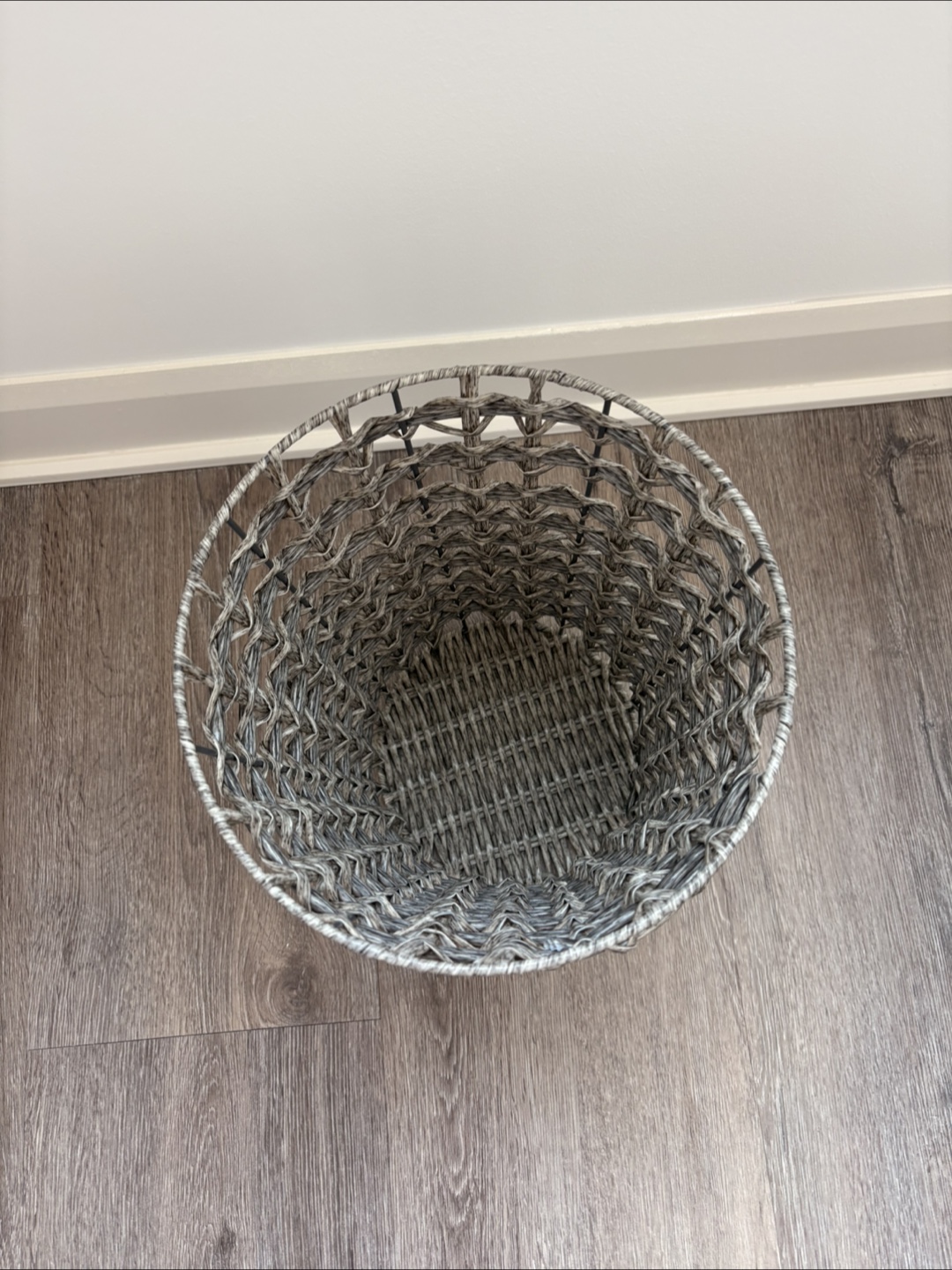 Grey Woven Basket - photo 2