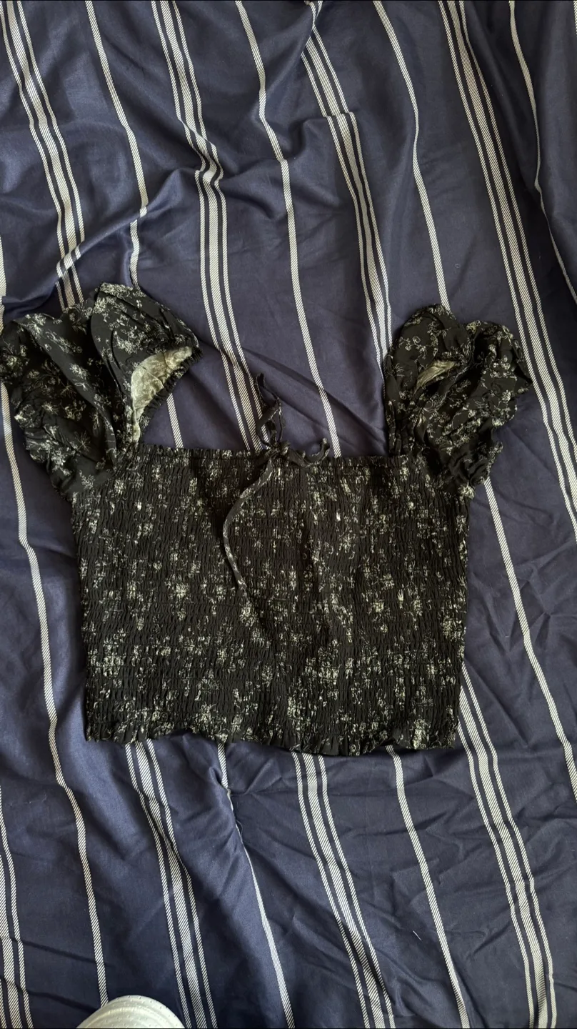 Wilfred Floral Smocked Top L thumbnail