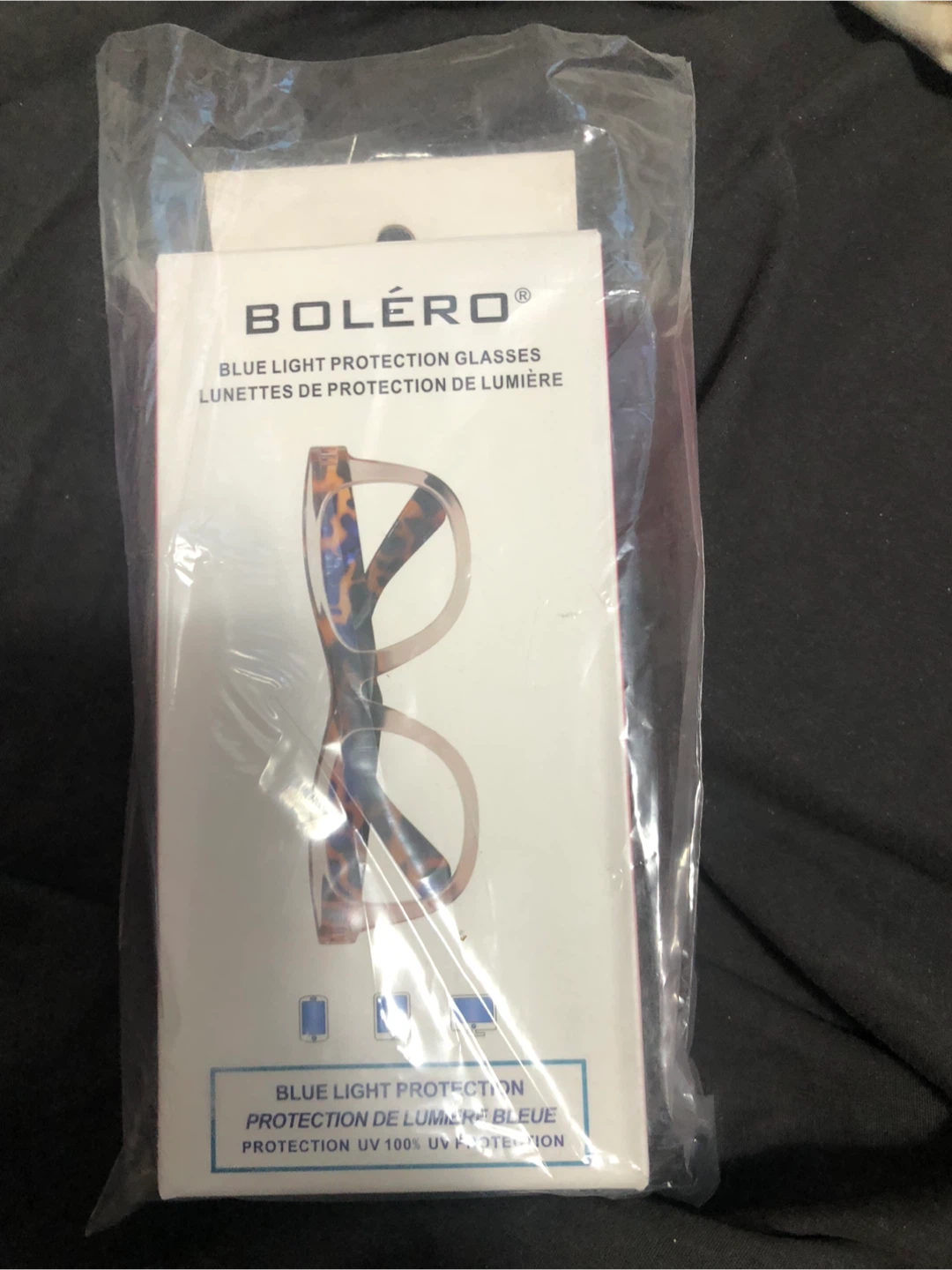 New Bolero Blue Light Glasses - Pink Tortoise