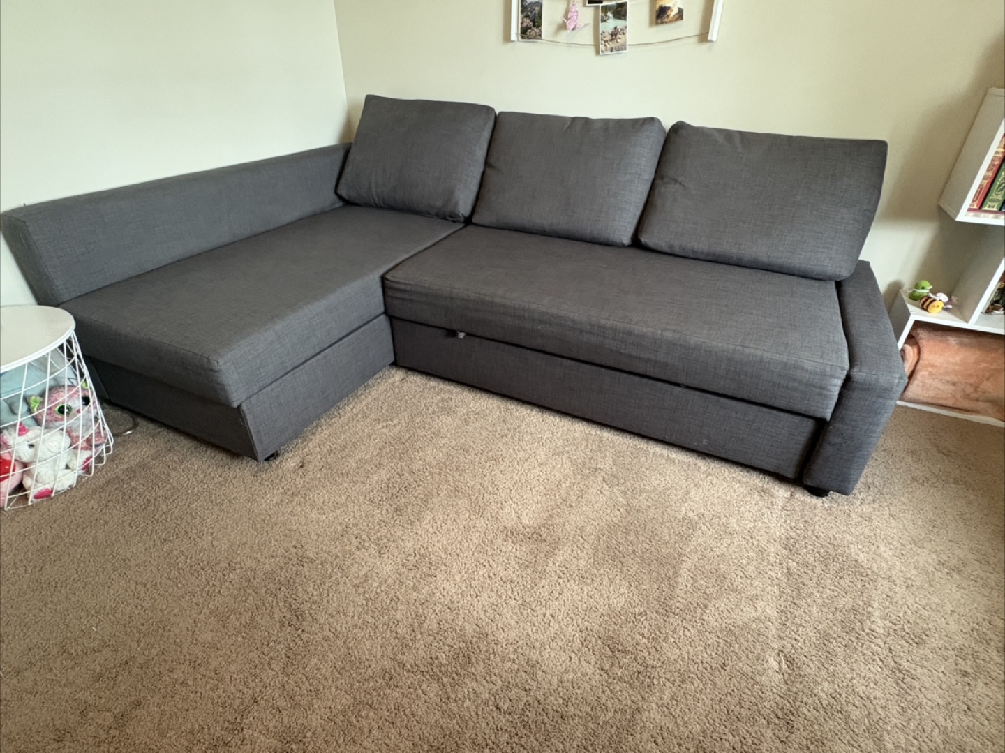 IKEA FRIHETEN Sectional Sofa bed with Storage