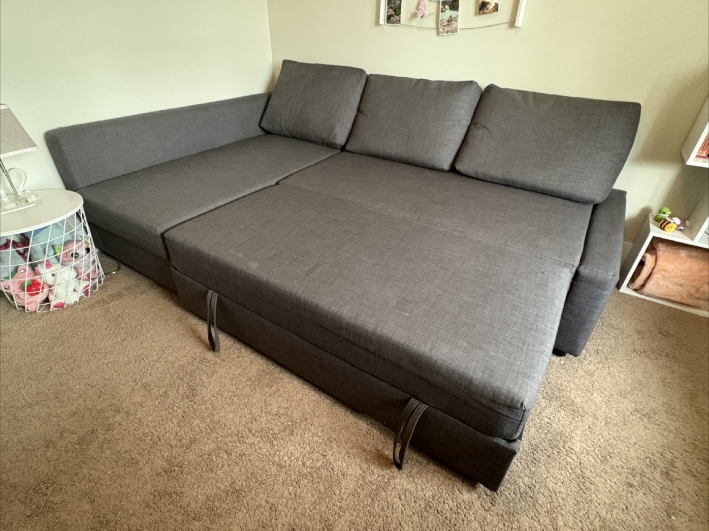 IKEA FRIHETEN Sectional Sofa bed with Storage - photo 4