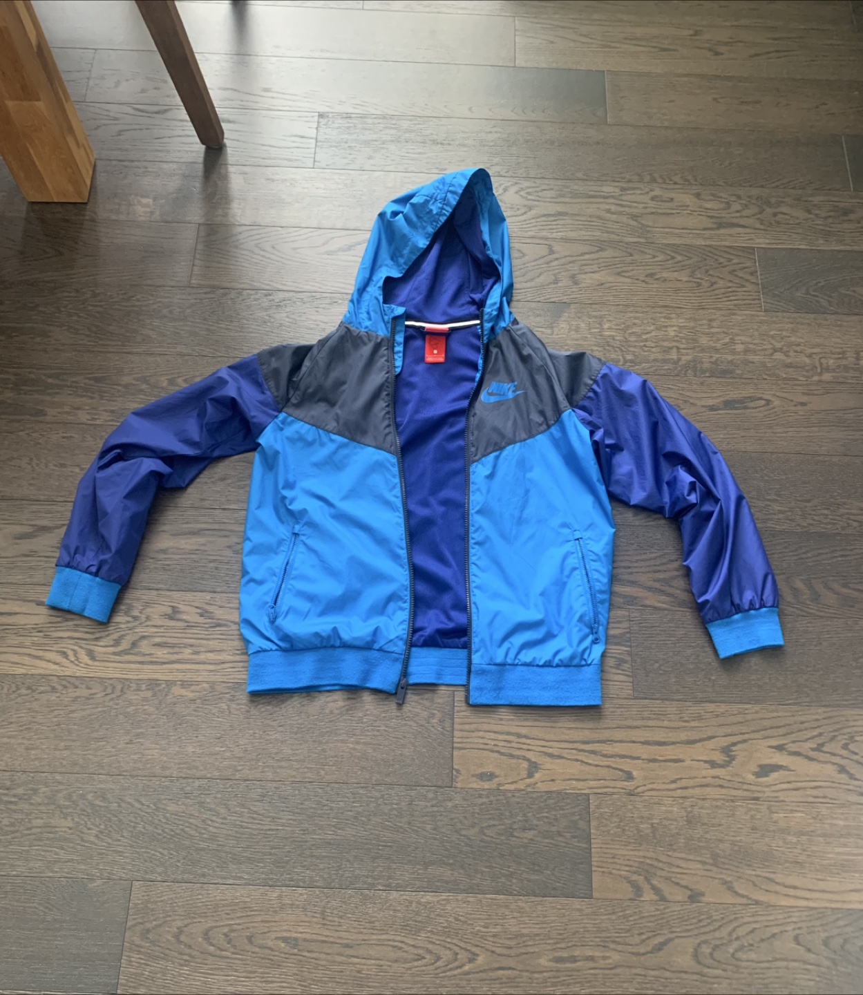 Nike Kids' Windrunner Jacket YL - Blue
