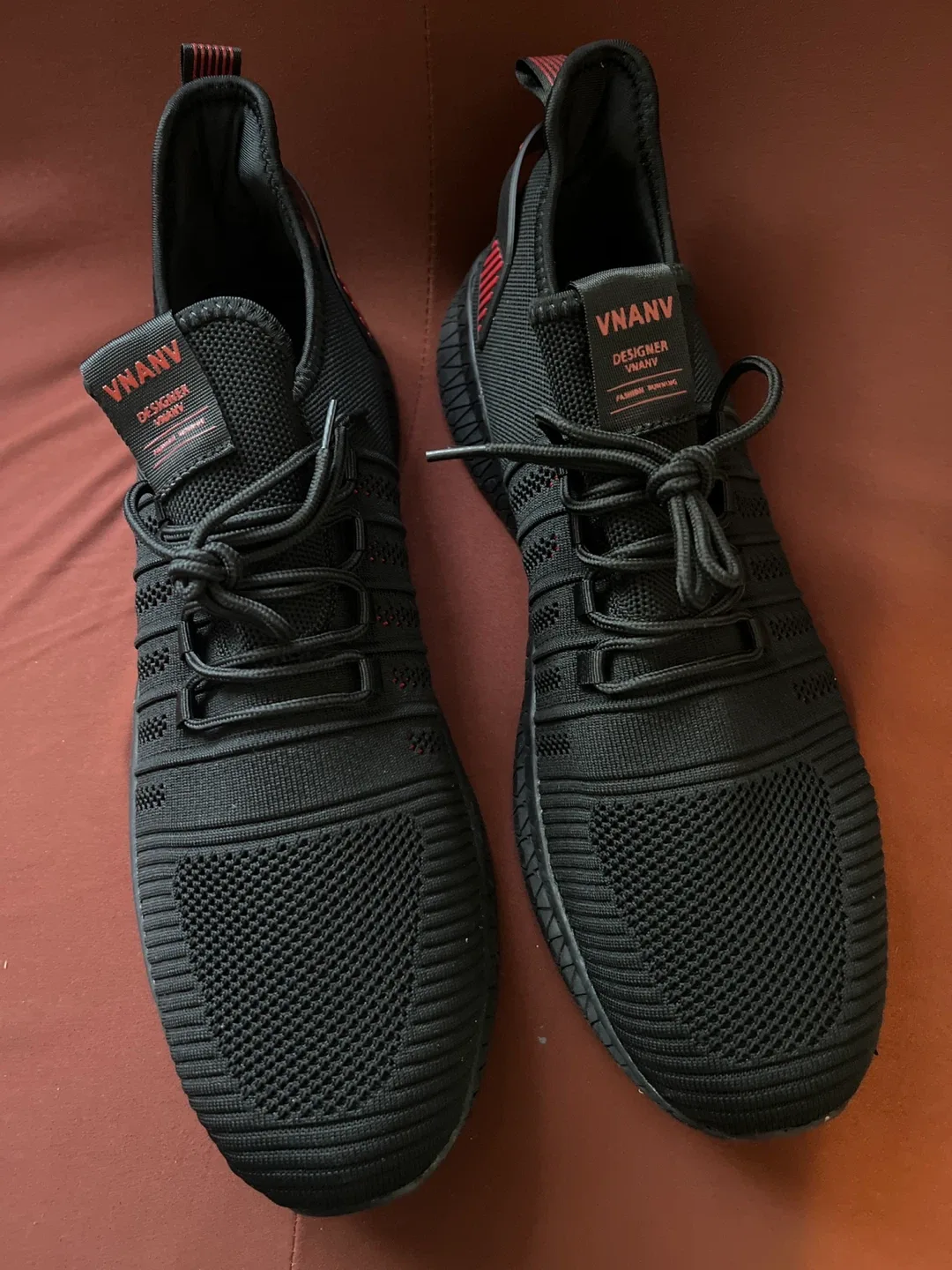 VNANV Designer Sneakers - Black, Size 17 image indicator(2)