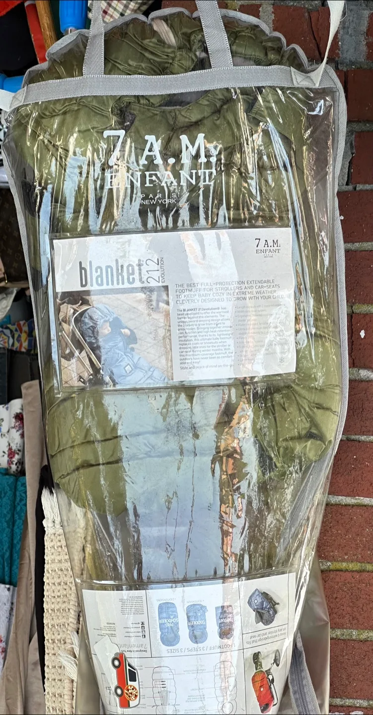 7 A.M. Enfant Blanket 212 Evolution Stroller Footmuff image indicator(9)