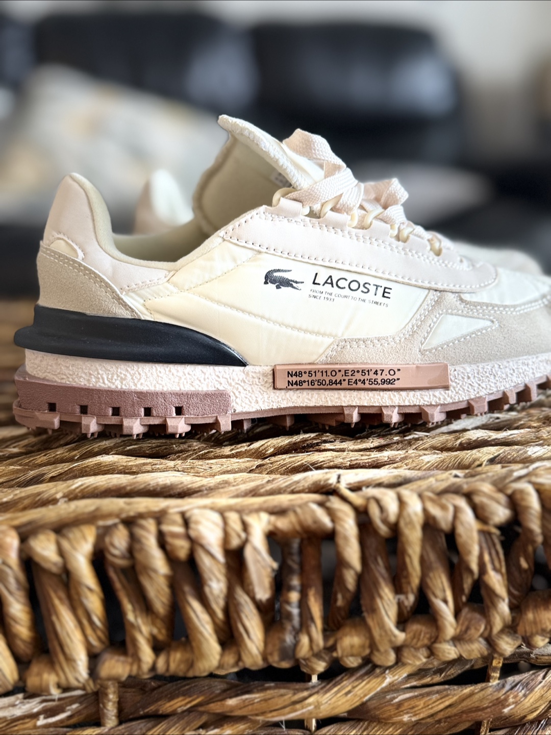Lacoste Women's Court Drive Trainers - Size 7