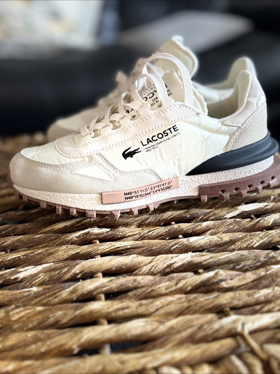 Lacoste Women's Court Drive Trainers - Size 7 - photo 3