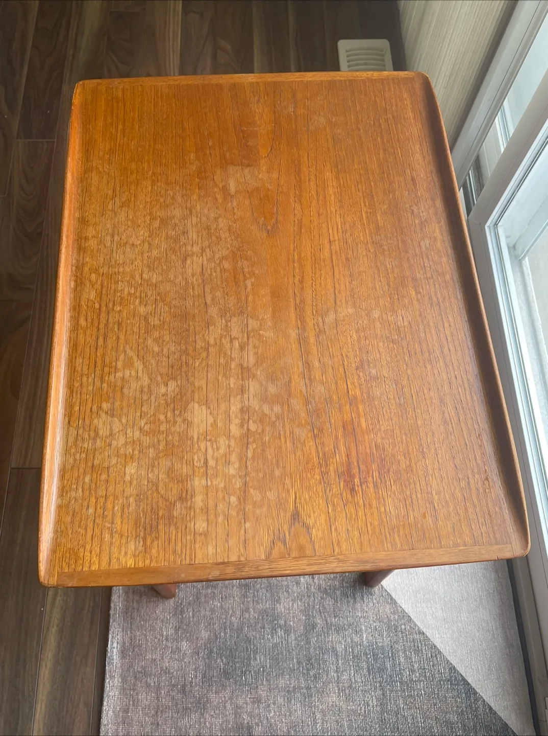 Mid-Century Teak Coffee Table – Vintage Scandinavian Style image indicator(3)