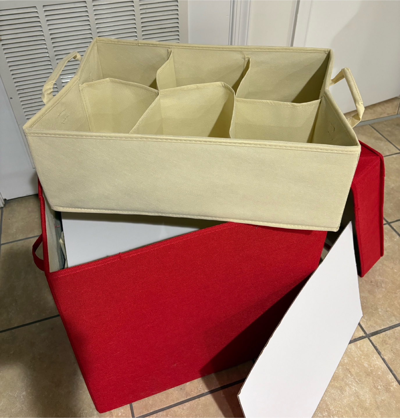 🥕Red Storage Box with Lid - photo 4