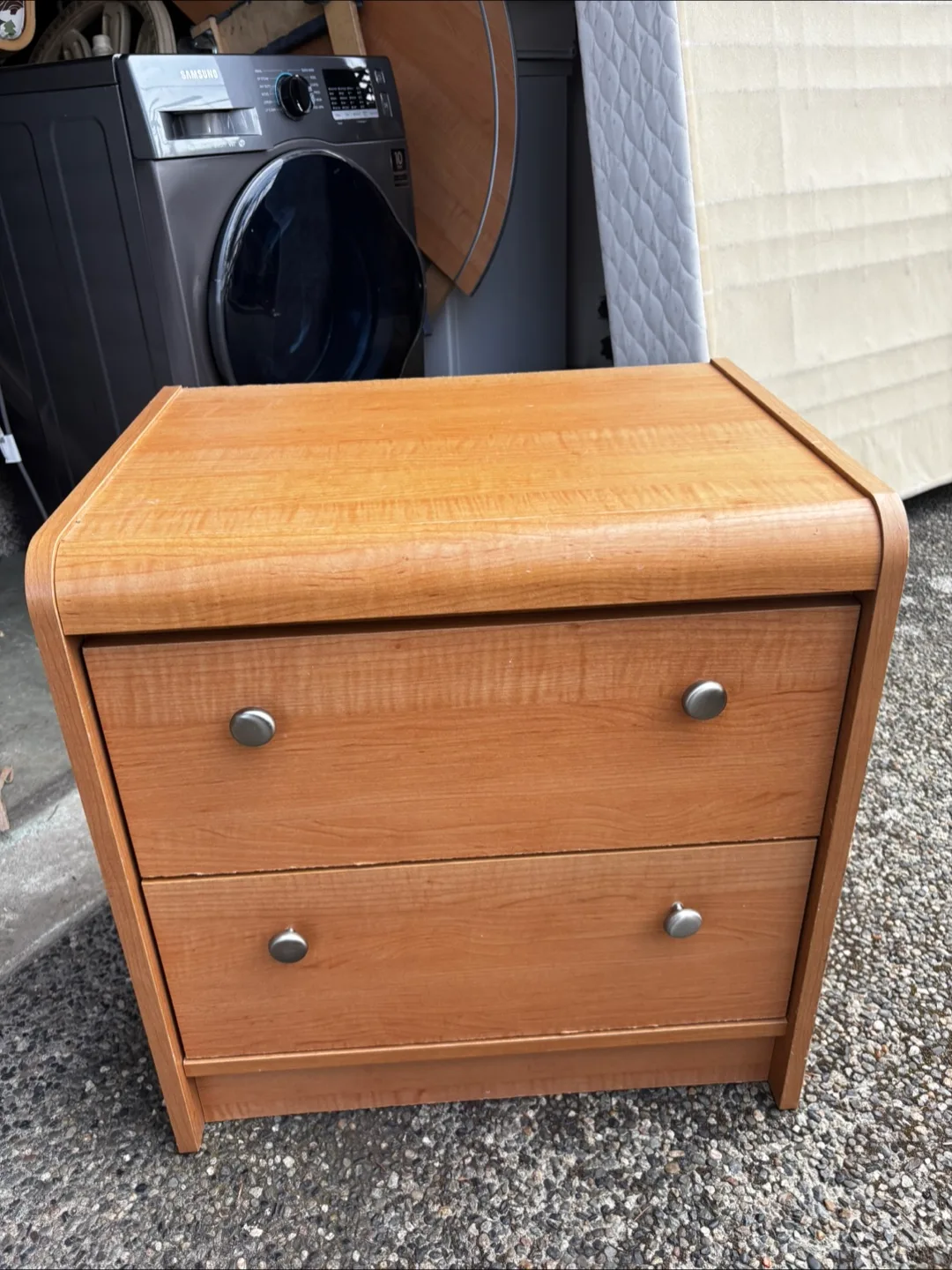 Wood 2-Drawer Dresser image indicator(2)