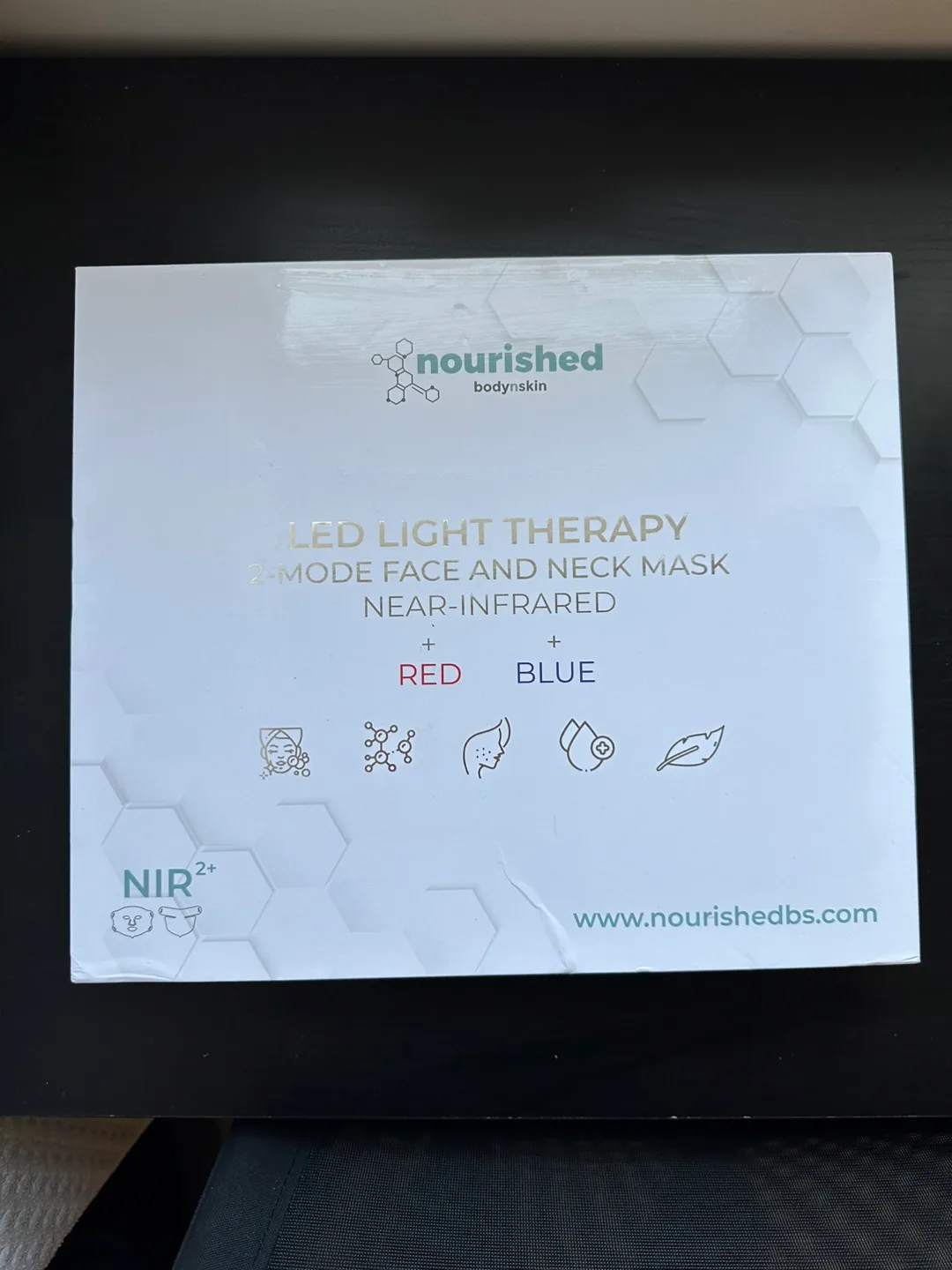 Nourished BodySkin LED Face and Neck Mask image indicator(2)
