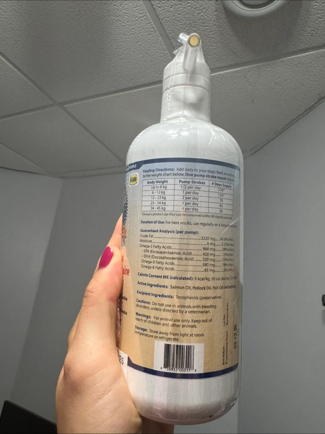 NEW Omega Supplement for dogs image indicator(2)