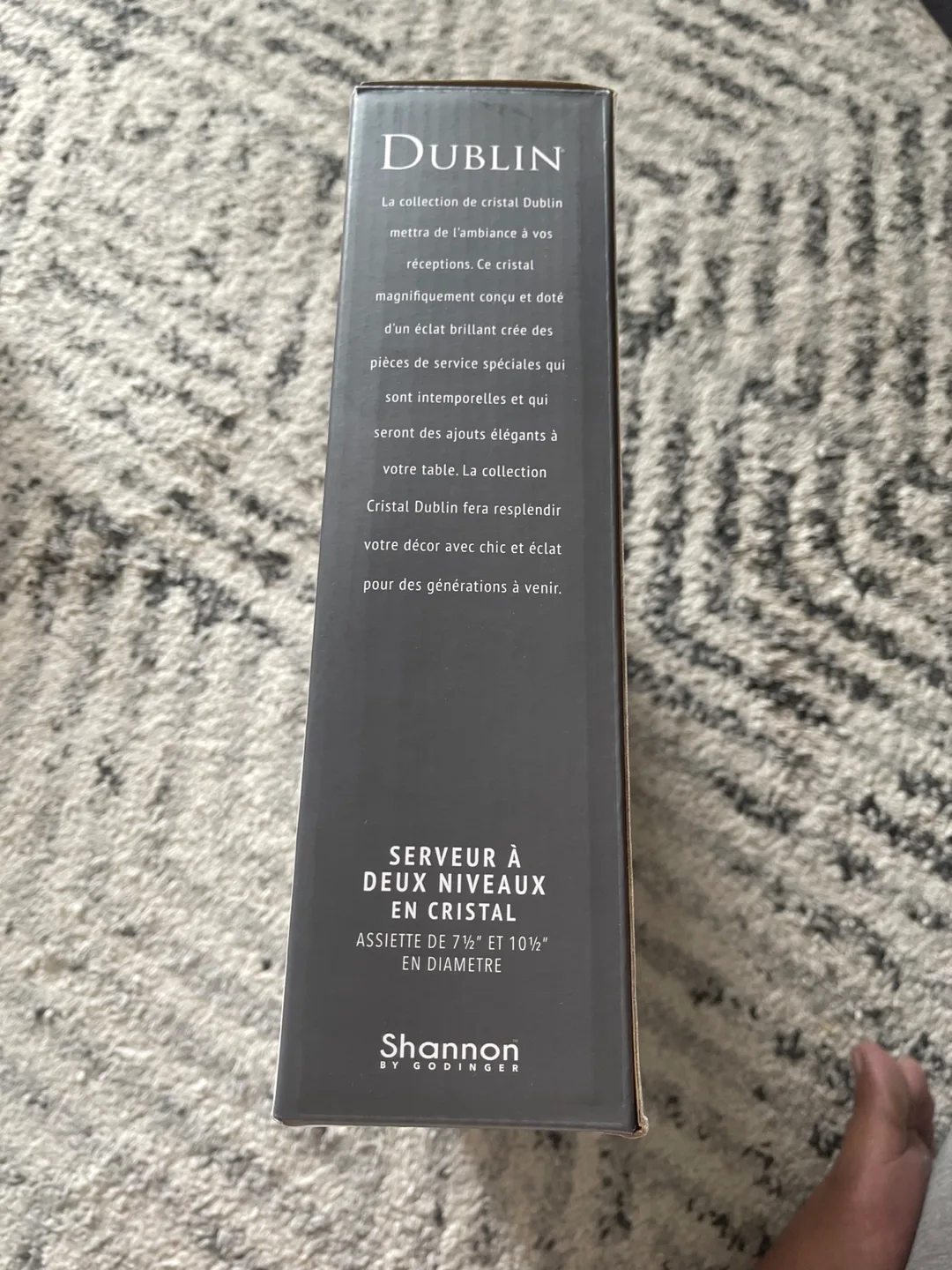 Dublin Shannon Two Tier Server by Godinger - New image indicator(2)