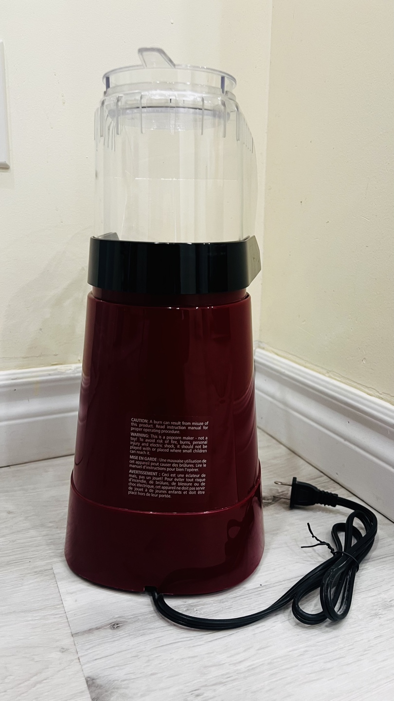 Hot Air Popcorn Maker - photo 3