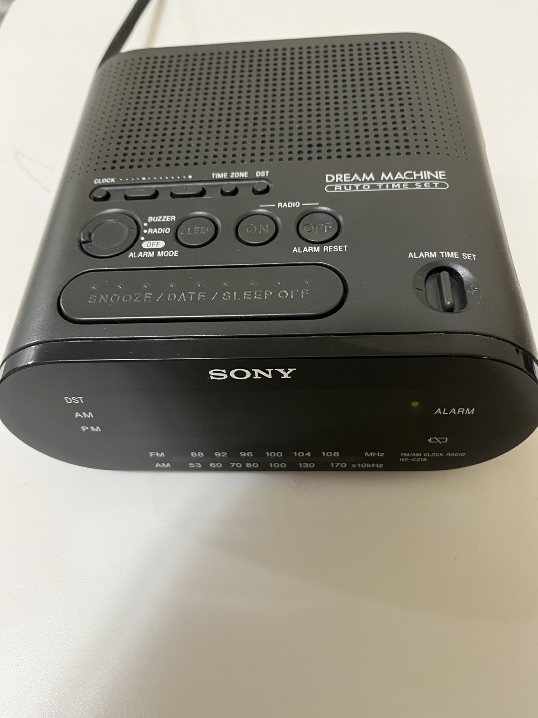 Sony Dream Machine ICF-C218 Clock Radio - photo 2