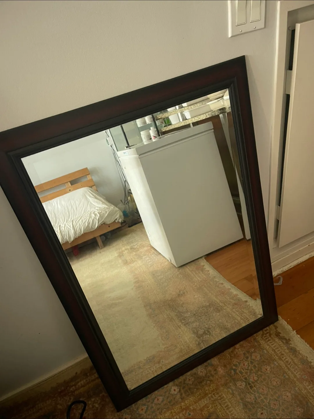 Large Antique Mirror SALE $5 image indicator(2)