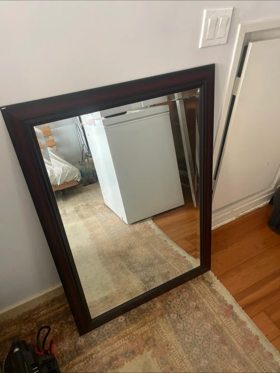 Large Antique Mirror SALE $5 image indicator(4)