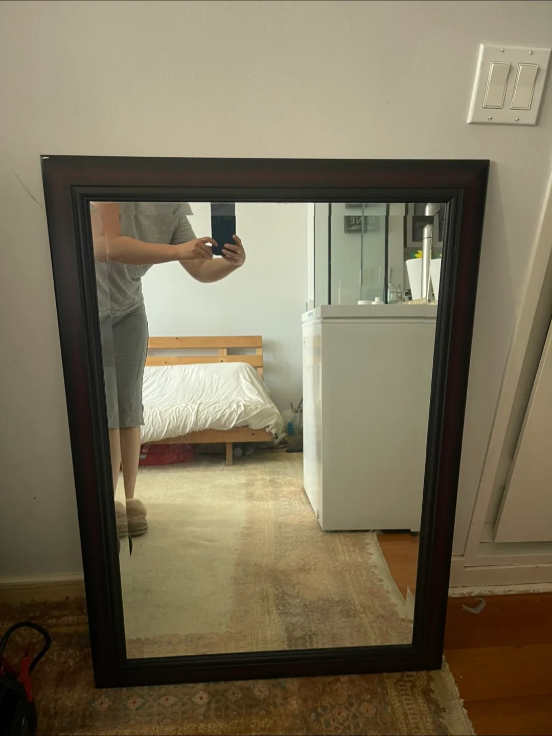 Large Antique Mirror SALE $10 thumbnail
