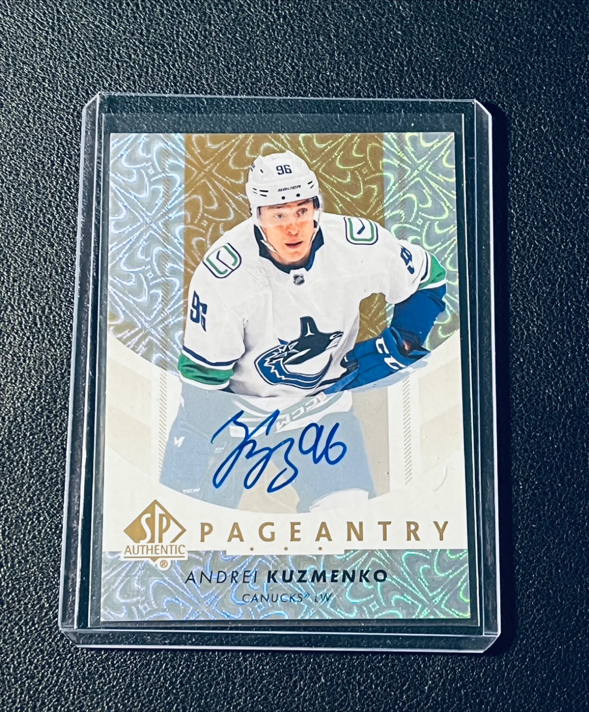 Andrei Kuzmenko Vancouver Canucks Hockey Cards thumbnail