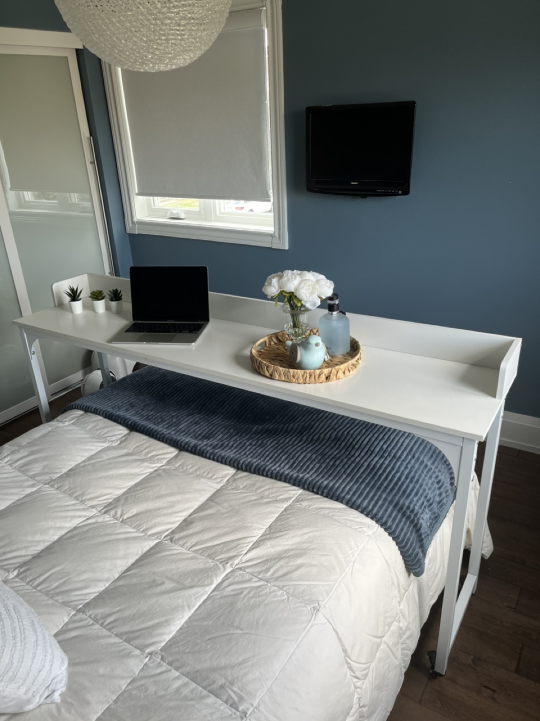 Rolling Overbed Table Desk
