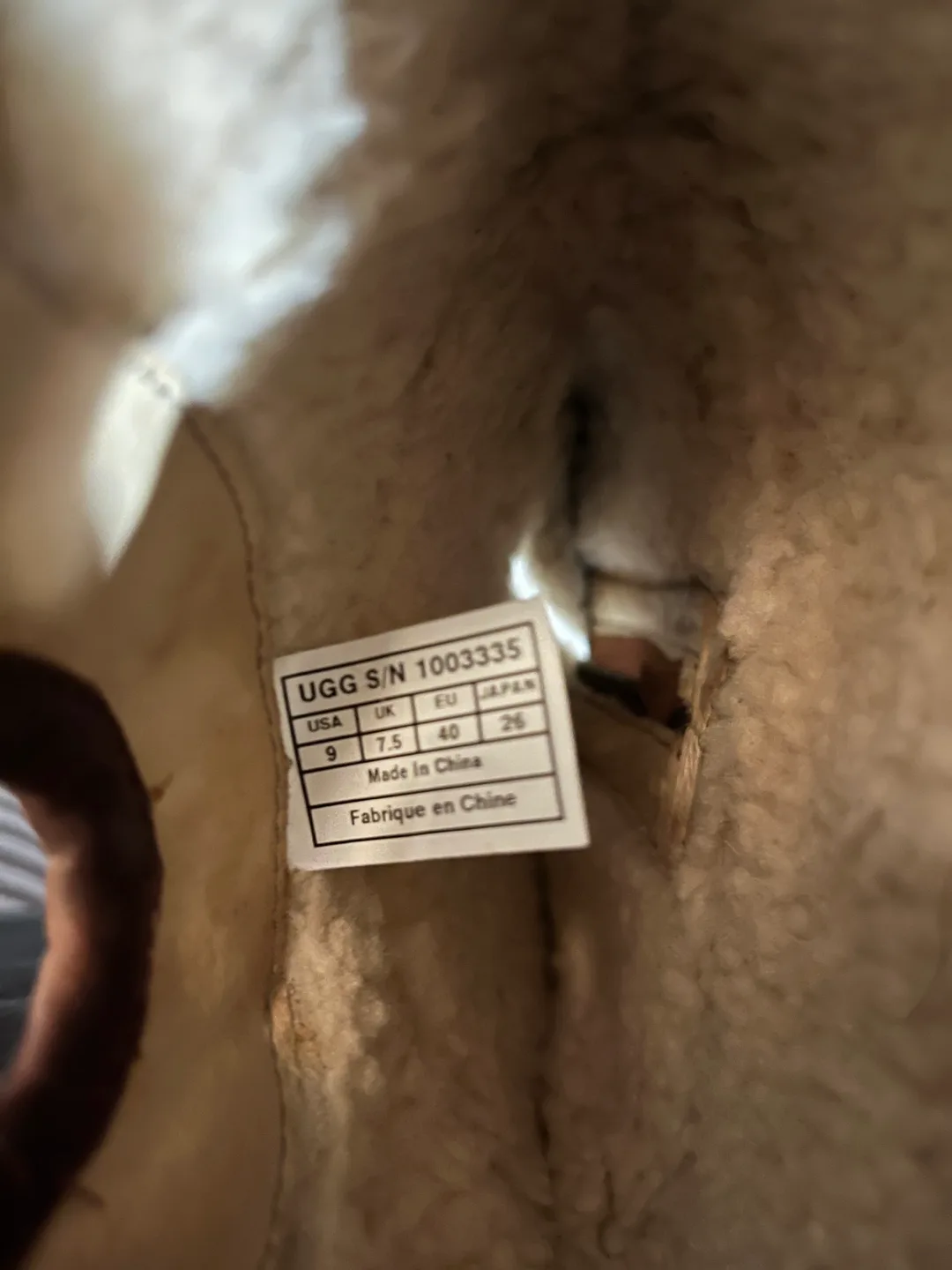 UGG Brown Leather Knee High Boots - Size 9 image indicator(4)