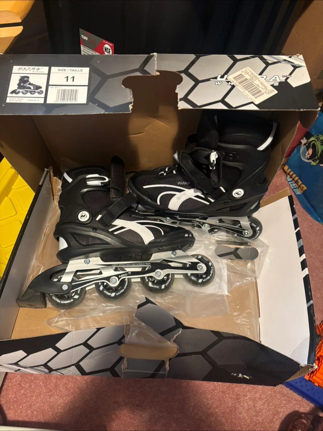 Ultra Wheels Inline Skates - Size 11 thumbnail