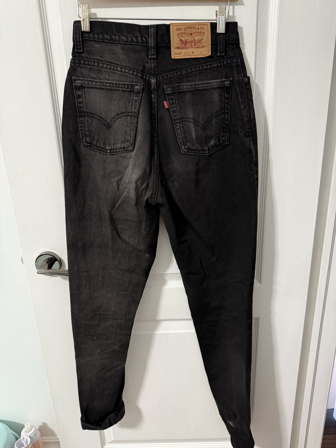 Levi's 512 Black Denim Jeans - W29 - photo 2