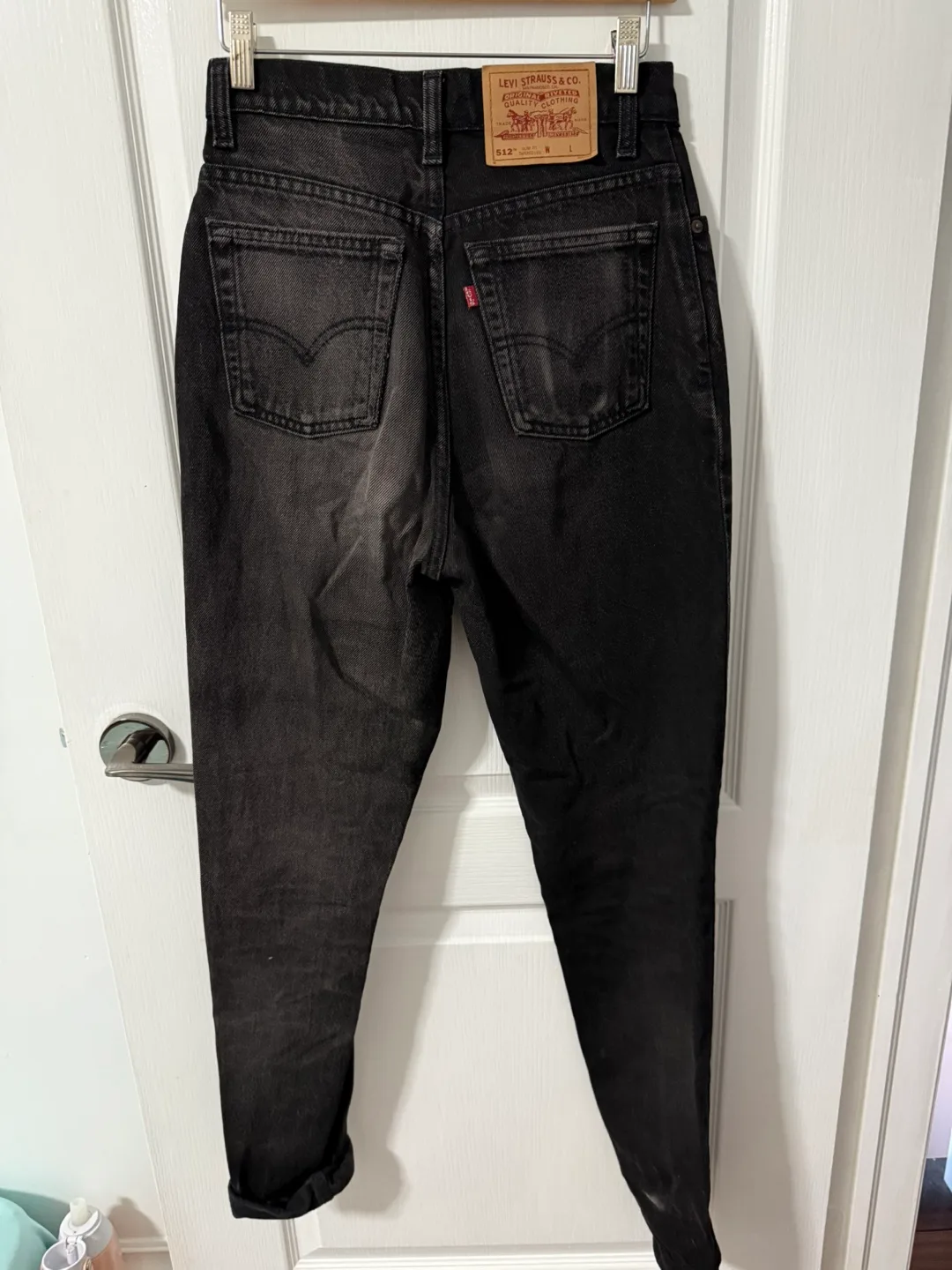 Levi's 512 Black Denim Jeans - W29 image indicator(2)