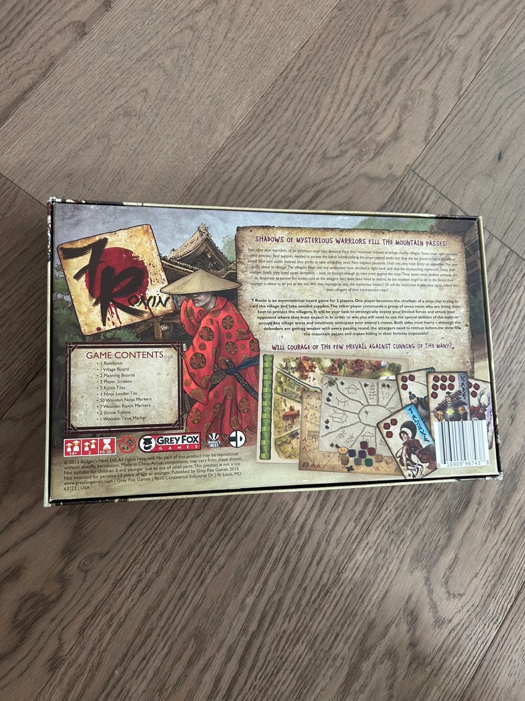 7 Ronin Board Game (2 players) image indicator(2)